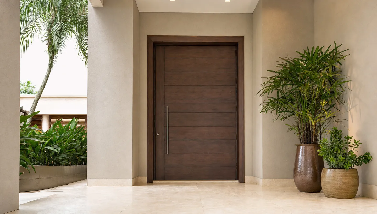 Como a largura da porta interfere na segurança da sua casa
