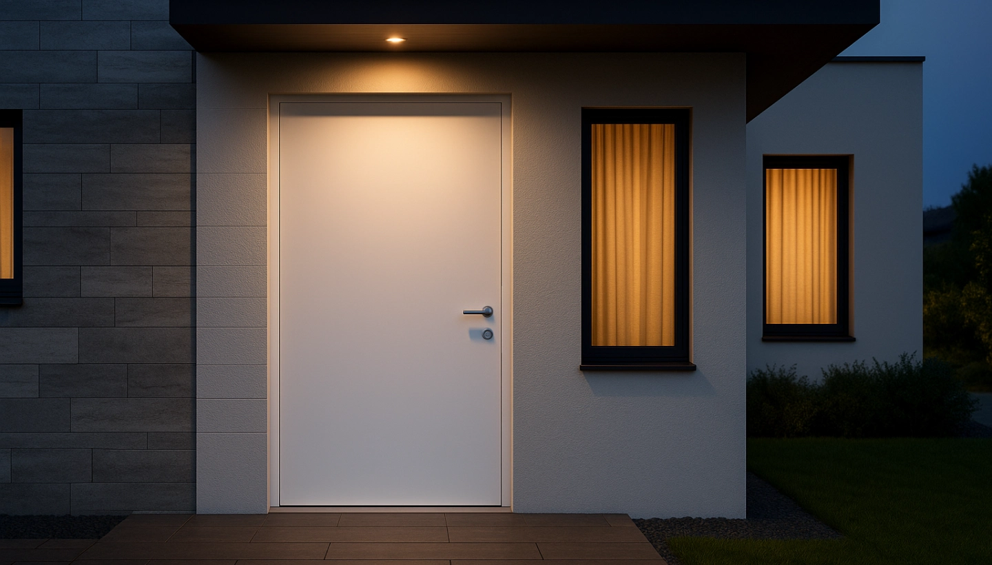 Porta blindada branca: elegância e proteção em um só produto